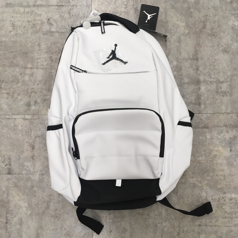 *SOLD* White Jordan back pack